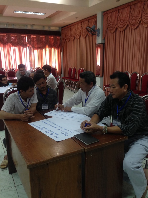 DRD tập huấn tiếp cận cho NKT tại Bình Định